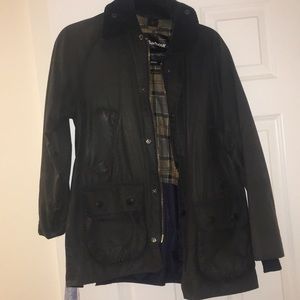 Navy Barbour Jacket
